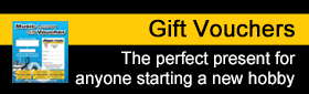 Gift vouchers - the perfect present for anyone starting a new hobby